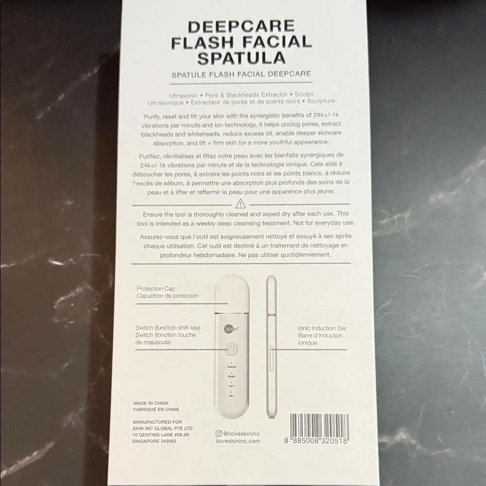 Skin Inc DeepCare Flash Facial Spatula